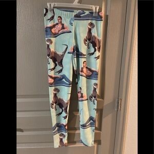 Chris Pratt Jurassic World Women's L Leggings